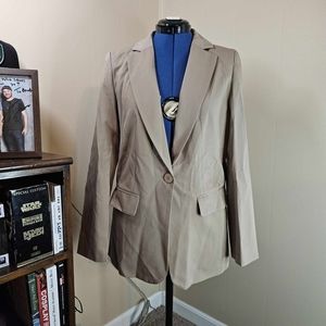Cicybell Medium Khaki Sports Coat Blazer